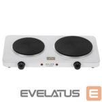 Mini cepeškrāsnis Adler  Hot Plate | AD 6520 | Number of burners/cooking zones 2 | White | Electric 