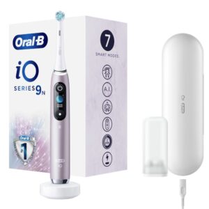 Toothbrush Oral-B  Electric Toothbrush | iO9 Series 9 | Rechargeable | For adults | Number of brush heads included 1 | Number of teeth brushing modes 7 | Rose Quartz 