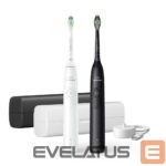 Dantų šepetėlis Philips  HX7109/01 Sonicare Series 5300 Electric Toothbrush, Duo pack, Black and White 