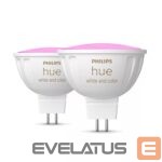 LED bulb Philips Hue  WCA 6.3W 12V MR16, 2pcs | GU5.3 
