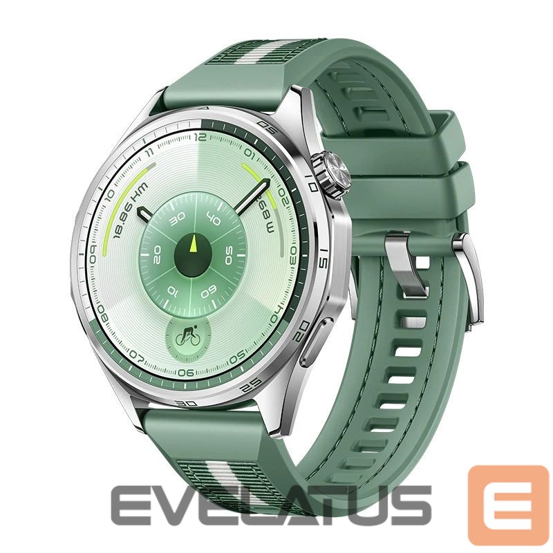 Nutikell Huawei WATCH GT 6 46mm | Smart watch | GPS (satellite) | AMOLED | 1.47 inches | Waterproof | Green