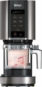 Cita mazā sadzīves tehnika Ninja  | Ice Cream Maker | NC300EU | Power 800 W | Capacity 3 x 0.473 L | Black/Grey 