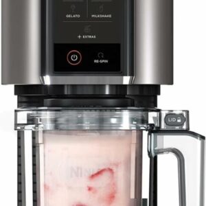Cita mazā sadzīves tehnika Ninja  | Ice Cream Maker | NC300EU | Power 800 W | Capacity 3 x 0.473 L | Black/Grey 