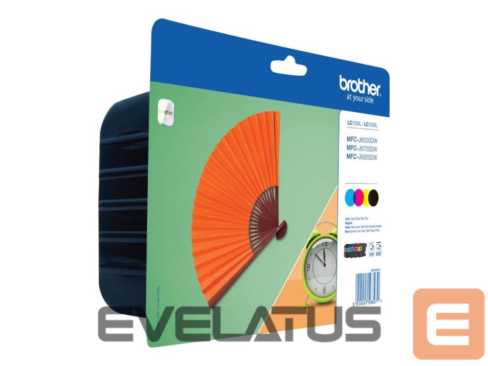 Tarvikud ja tarvikud Brother LC129XLVALBP | Ink Cartridge | Black, Cyan, Magenta, Yellow