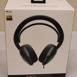 Juhtmevabad kõrvaklapid Dell  SALE OUT.  Alienware Wired Gaming Headset - AW520H (Dark Side of the Moon) |  Alienware Wired Gaming Headset | AW520H | Wired | Over-Ear | USED, SCRATCHES, CABLE PROTECTION DAMAGED | Noise canceling 