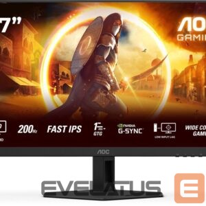Monitors AOC  | 27G4HRE | 27 " | Fast IPS | FHD | 16:9 | 200 Hz | 1 ms | 1920 x 1080 pixels | 300 cd/m² | HDMI ports quantity 2 | Black 
