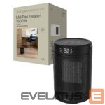 Radiators Mill  FH1500BLACK | Ceramic fan heater | 1500 W | Suitable for rooms up to 22 m² | Black 