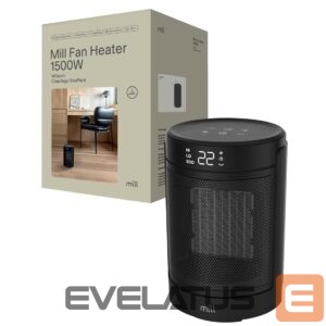 Radiators Mill  FH1500BLACK | Ceramic fan heater | 1500 W | Suitable for rooms up to 22 m² | Black 