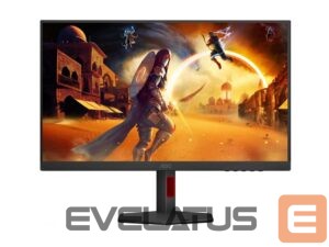 Monitors AOC  | U27G4R | 27 " | Fast IPS | UHD | 16:9 | 120 Hz | 1 ms | 3840 x 2160 pixels | 400 cd/m² | HDMI ports quantity 2 | Black 