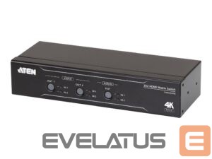 Serveru  - Citi piederumi Aten  2x2 True 4K HDMI Matrix Switch with Audio De-Embedder | VM0202HB 