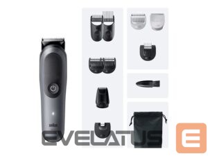 Plaukų kirpimo mašinėlė Braun  Multi Groomer AIO5560  MSGREY | 