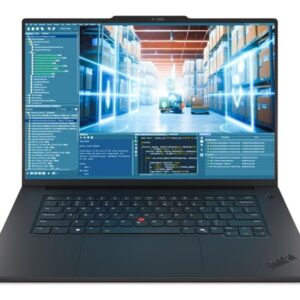 Nešiojamas kompiuteris Lenovo  ThinkPad P1 Gen 8 16 WQUXGA ULT9-285H/64GB/2TB/Nvidia RTX PRO 2000/WIN11 Pro/ENG Backlit kbd/Black/FP/3Y Warranty | 