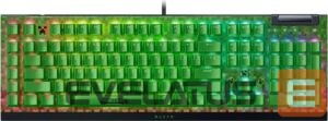 Datora tastatūra Razer  BlackWidow V4 X | Gaming keyboard | Wired | US | Minecraft Edition |  Green Mechanical Switches (Clicky) 