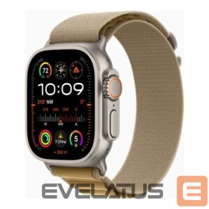 Viedpulksteni Apple  Watch Ultra 2 | Smart watch | GPS (satellite) | Always-On Retina display | 49mm | Natural Titanium 