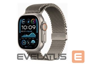 Viedpulksteni Apple  Watch Ultra 2 GPS + Cellular 49mm Natural Titanium Case with Natural Titanium Milanese Loop - S 