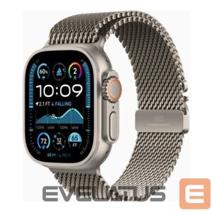 Viedpulksteni Apple  Watch Ultra 2 GPS + Cellular 49mm Natural Titanium Case with Natural Titanium Milanese Loop - S 