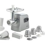 Мясорубка GORENJE  MG2500DS Meat grinder, 2500 W, Grinding capacity (kg/min) 2.8, Stainless Steel/White | 