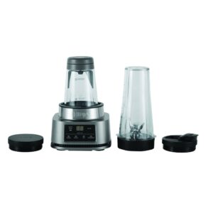 Mikseri un blenderi Ninja  | Blender 2-in-1 with Smart Torque and Auto-iQ | CB100EU | Tabletop | 1100 W | Jar material Plastic | Jar capacity 0.7 L | Ice crushing | Silver 