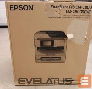 Printers EPSON  SALE OUT.  WorkForce Pro EM-C800RDWF |  WorkForce Pro EM-C800RDWF | Inkjet | Colour | 4-in-1 | A4 | Wi-Fi | DAMAGED PACKAGING 