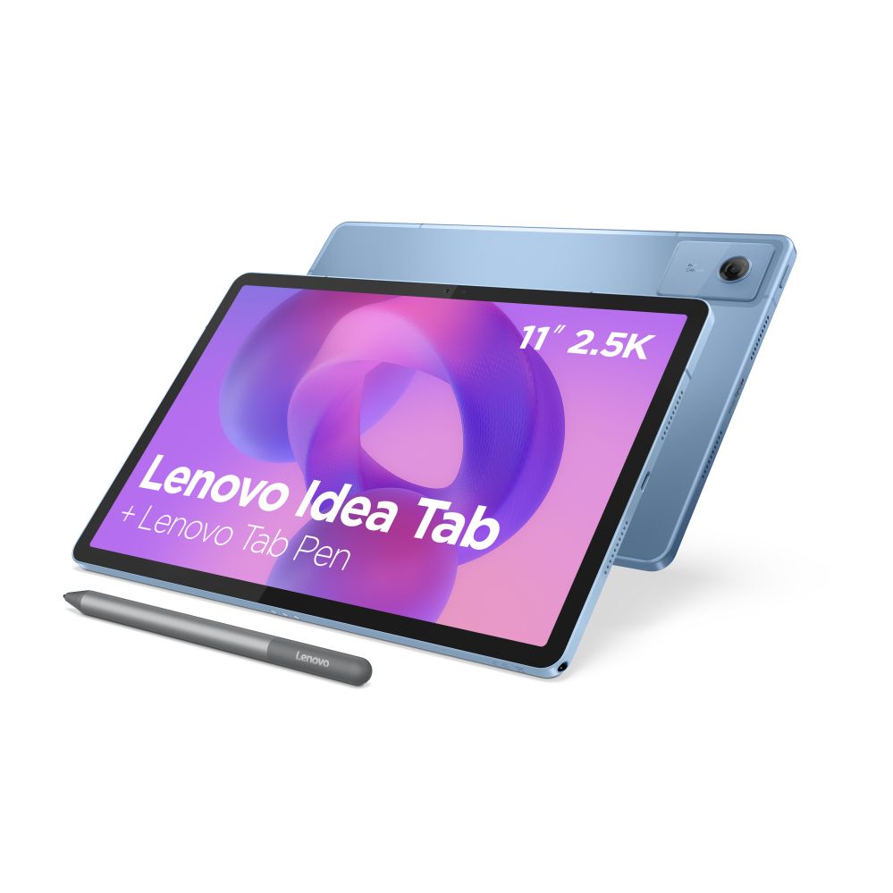 Planšetdators Lenovo Idea Tab Touch 11 2.5K MediaTek Dimensity 6300/8GB/128GB/Arm Mali-G57/Android 15/Blue/LTE/2Y Warranty | Tab (without power adapter) | Idea Tab TB336 | 11