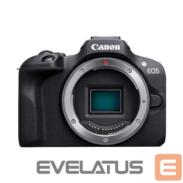 Digital camera Canon | EOS R100 Mirrorless Camera + RF-S 18-45mm F4.5-6.3 IS STM Lens | 6052C013 | Megapixel 24.1 MP | ISO sensitivity (max) 12800 | Display diagonal 3.0 " | Wi-Fi | Automatic, manual | CMOS | Black