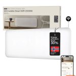Radiaator Mill  Invisible Smart WiFi Heater | PA2000WIFI4 | Panel Heater | 2000 W | Suitable for rooms up to 24-28 m² | White | IPX4 
