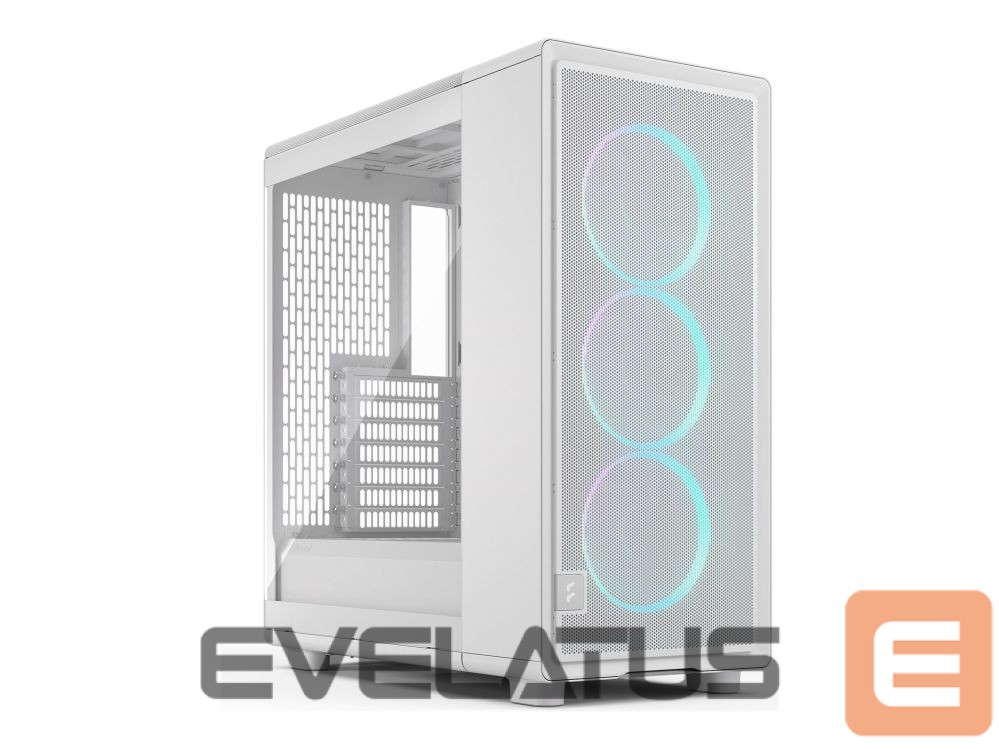 Computer case Fractal Design Case | Epoch | White TG RGB Clear Tint | ATX | Power supply included No