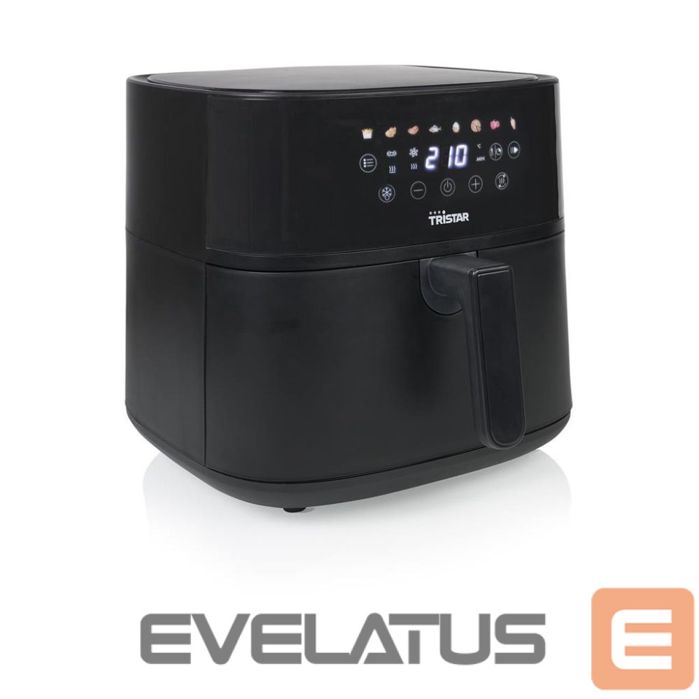 Настольный гриль Tristar Digital Airfryer | FR-9071 | Power 2000 W | Capacity 8 L | Black