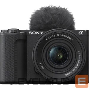 DSLR Camera Sony  Mirrorless Vlog Camera | ZV-E10M2KB ZV-E10 II and 16-50mm Lens Kit | Mirrorless Camera body | 27 MP | ISO sensitivity (max) 102400 | Display diagonal 3 " | Video recording | Wi-Fi | Fast Hybrid AF | Magnification 2 x | APS-C type (23.3 x 15.5 mm), Exmor R CMOS sensor | Black 