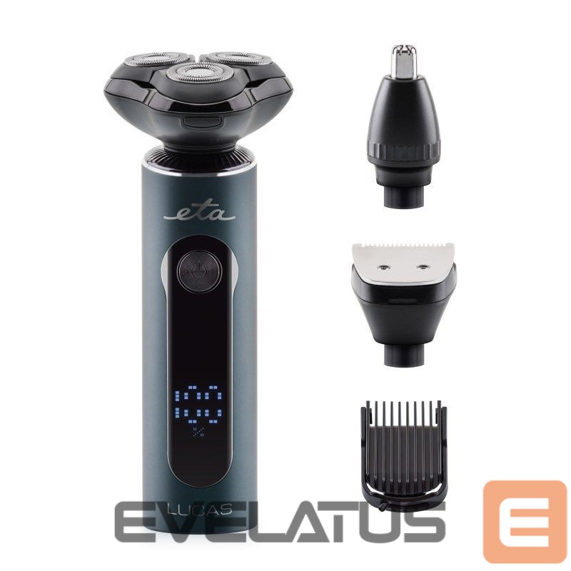 Raseerijad ETA Shaver | Lucas 434390000 | Operating time (max) 50 min | Lithium Ion | Black