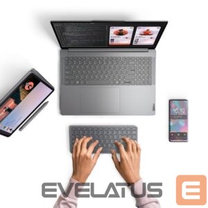 Computer keyboard Lenovo  Accessories Multi-Device Wireless Keyboard (US-ENG) |   Tab Keyboard Olympia |  Multi-Device Wireless Keyboard  (US-ENG) | Luna Grey | Standard | Wireless | English | USB-C and Bluetooth 
