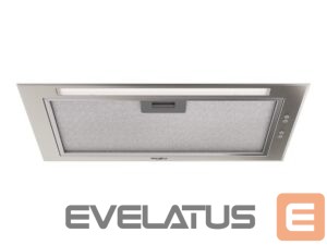 Iebūvējams tvaika nosūcējs Whirlpool  WCTH 63F LEB X Hood, Built-in, Width 51.4 cm, B, Max 435 m³/h, LED, Stainless steel | 