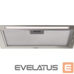 Built-in cooker hood Whirlpool  WCTH 63F LEB X Hood, Built-in, Width 51.4 cm, B, Max 435 m³/h, LED, Stainless steel | 