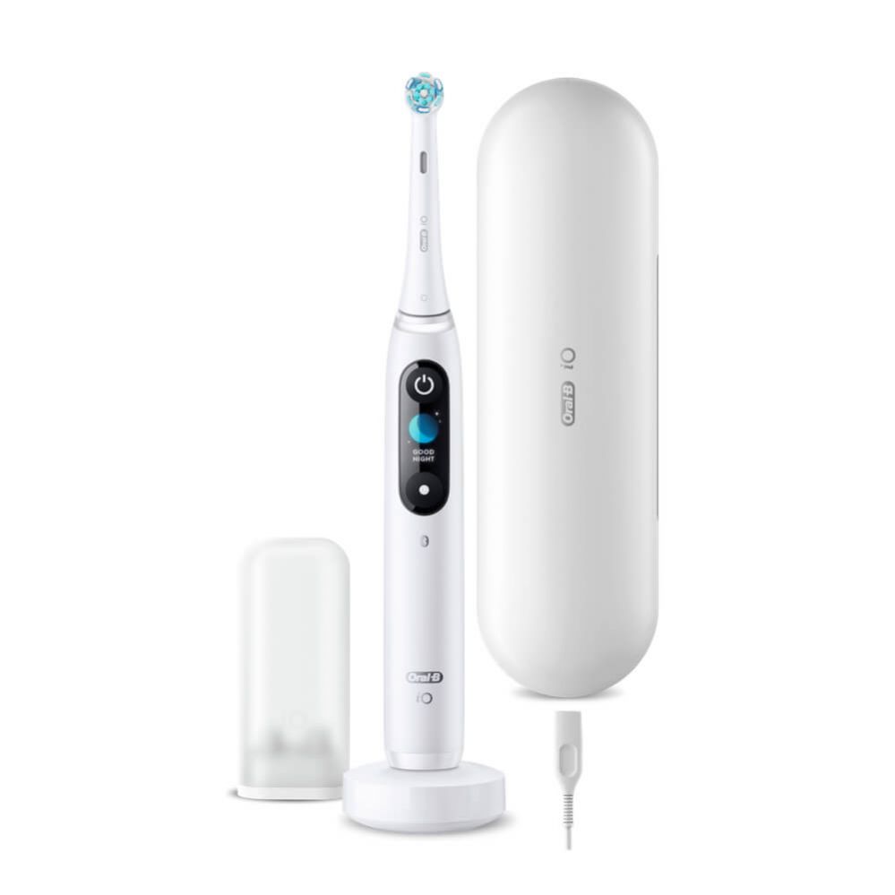 Zobu birste Oral-B Electric Toothbrush | iO9 Series | Rechargeable | For adults | Number of brush heads included 1 | Number of teeth brushing modes 7 | White