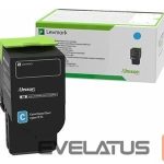 Tarvikud ja tarvikud LEXMARK  CS521, CS/CX622 Cyan Corporate 7K Toner Cartridge 