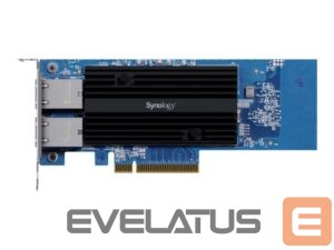 Parveidotājs Synology  Dual-port 10GbE 10GBASE-T add-in card | E10G30-T2 | PCIe 3.0 x8 