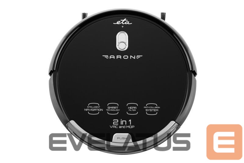 Vacuum cleaner ETA | Vacuum cleaner | Aron 251290000 | Wet&Dry | Operating time (max) 120 min | Lithium Ion | 2400 mAh | Dust capacity 0.3 L | Black | Battery warranty 24 month(s)