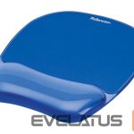 Datora pele Fellowes  Mouse pad with wrist support CRYSTAL, blue 