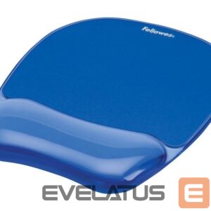 Datora pele Fellowes  Mouse pad with wrist support CRYSTAL, blue 