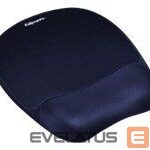 Компьютерная мышь Fellowes  Foam mouse pad with wrist support, dark blue 