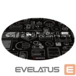 Arvutitoolid / lauad Genesis  Polyester | Floor Mat | Multicolor 