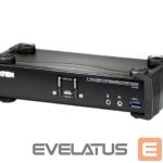 Serveru  - Citi piederumi Aten  CS1922 2-Port USB 3.0 4K DisplayPort KVMP Switch 