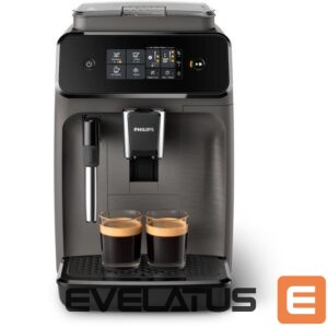 Cita mazā sadzīves tehnika Philips  Espresso Coffee maker Series 1200 EP1224/00 Pump pressure 15 bar Built-in milk frother Fully automatic 1500 W Light Gray 