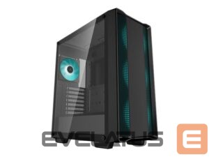 Computer case Deepcool  Case CC560 V2 Black Mid-Tower Power supply included No 