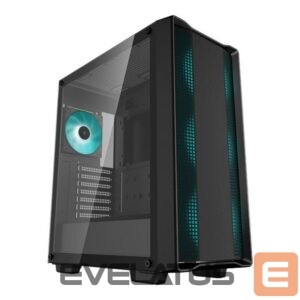 Computer case Deepcool  Case CC560 V2 Black Mid-Tower Power supply included No 