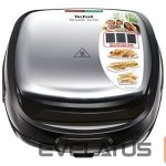 Skrudintuvas TEFAL  SW342D38 Sandwich Maker, Black/Stainless Steel 