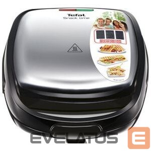 Röster TEFAL  SW342D38 Sandwich Maker, Black/Stainless Steel 