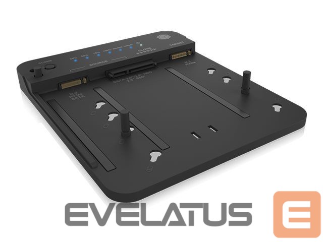 Muu arvutitarvik Raidsonic Icy Box IB-2913MCL-C31 2bay Docking and Clone station for 2x M.2 NVMe SSD