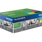 Aksesuāri un izejmateriāli Brother  TN-243CMYK, Toner Value Pack |  TN243CMYK |  TN243CMYK Value Pack - 4-pack - black, yellow, cyan, magenta - original - toner cartridge | Toner cartridge | Black, yellow, cyan, magenta 