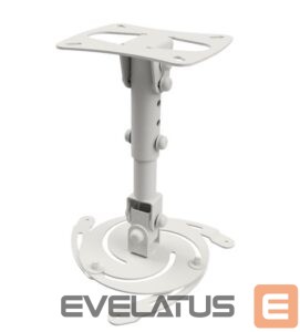 Teleri kinnitus EDBAK  | Projector Ceiling mount | PM3w-B | Height adjustment | Maximum weight (capacity) 15 kg | White 